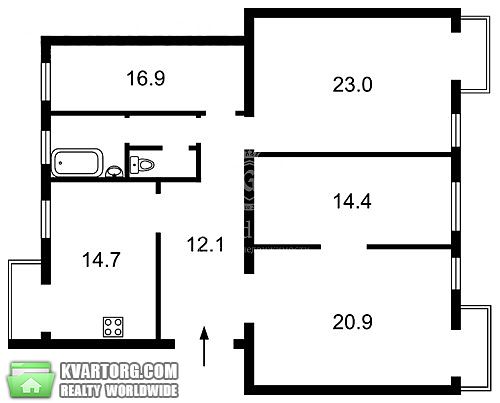 Sell 4-room apartment. Киев,  Липская — photo 2