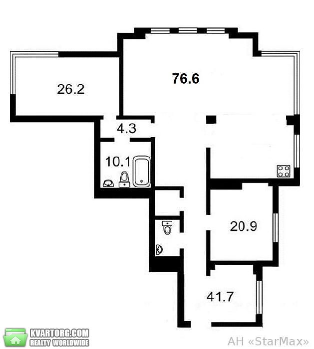 Sell 3-room apartment. Киев,  Грушевского — photo 8