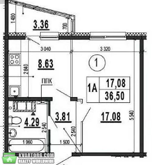 Sell 1-room apartment. Киев,  Гмыри — photo 2