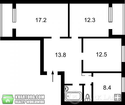 Sell 3-room apartment. Киев, Яблонской — photo 4