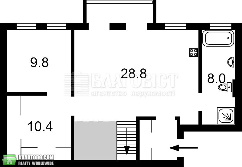 Sell 2-room apartment. Киев,  Сечевых Стрельцов — photo 3
