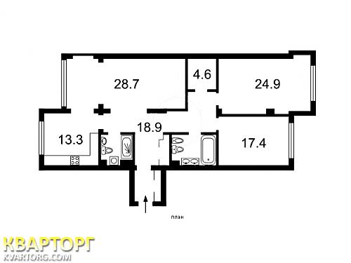 Sell 3-room apartment. Киев,  Драгомирова — photo 2
