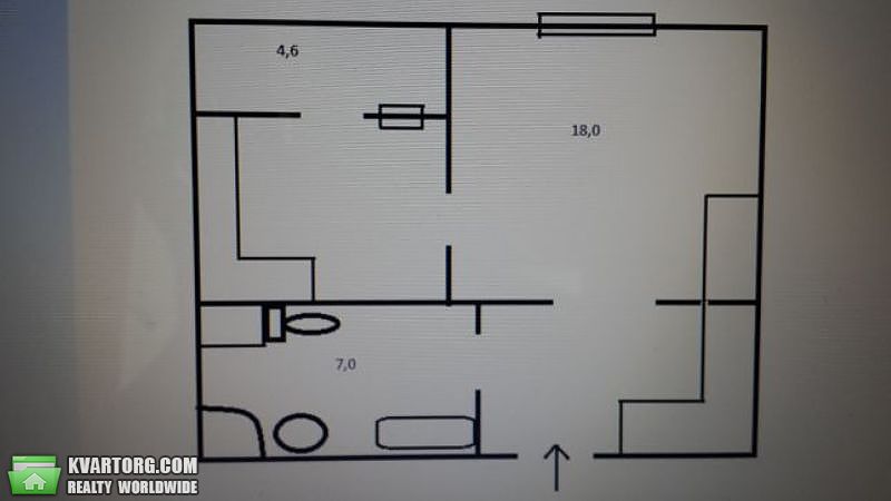 Sell 1-room apartment. Киев,  Лисковская — photo 9