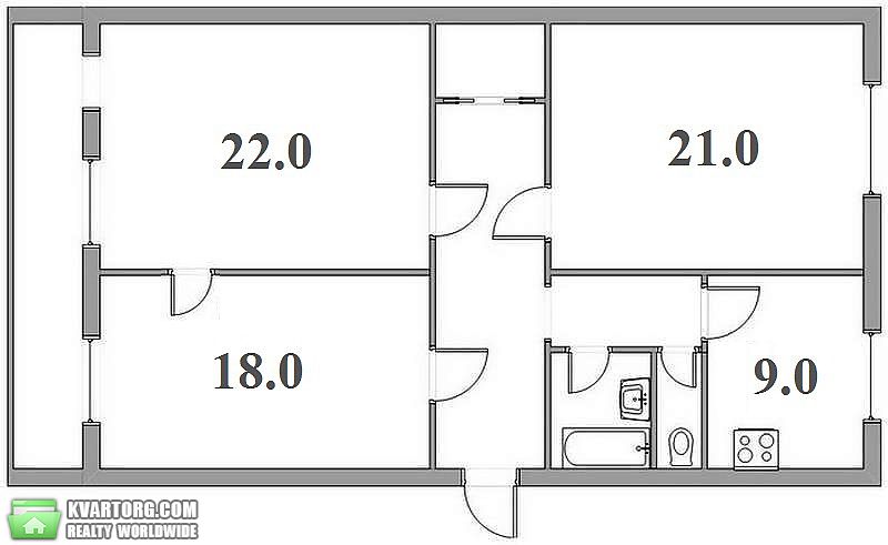 Sell 3-room apartment. Киев,  Крещатик — photo 2