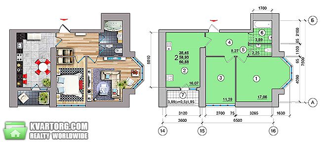 Sell 2-room apartment. Чернигов, Независимости — photo 7
