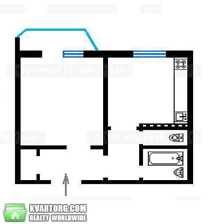 Sell 1-room apartment. Киев,  Милославская — photo 2