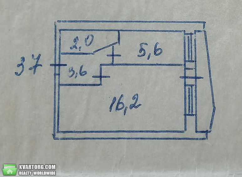 Sell 1-room apartment. Киев,  Карбышева — photo 8