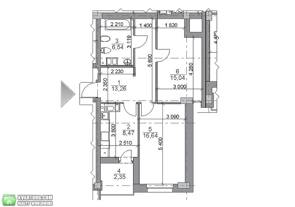 Sell 2-room apartment. Днепропетровск, Клары Цеткин — photo 2