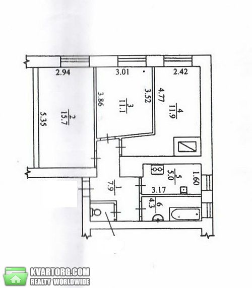 Sell 2-room apartment. Киев,  Воздухофлотский пр — photo 2