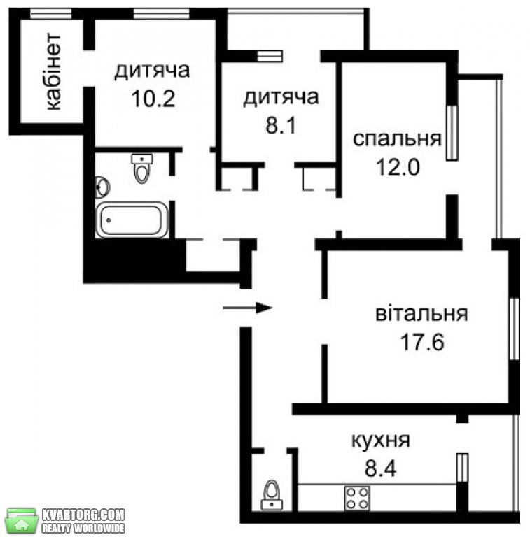 Sell 4-room apartment. Киев,  Соломенская — photo 2