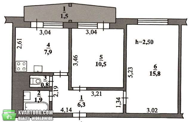 Sell 2-room apartment. Киев,  Глушкова пр — photo 2
