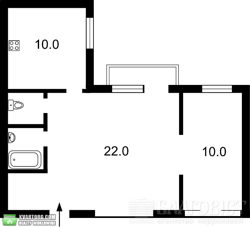 Sell 2-room apartment. Киев,  Большая Васильковская — photo 2