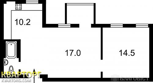 Sell 2-room apartment. Киев,  Чеховский пер — photo 2