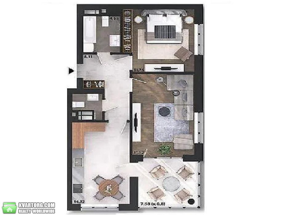 Sell 2-room apartment. Киев,  Тираспольская — photo 3