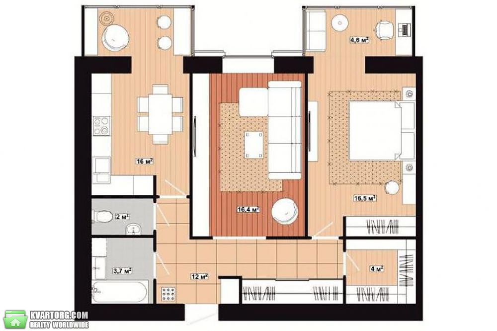 Sell 2-room apartment. Днепропетровск, бульвар Славы — photo 6