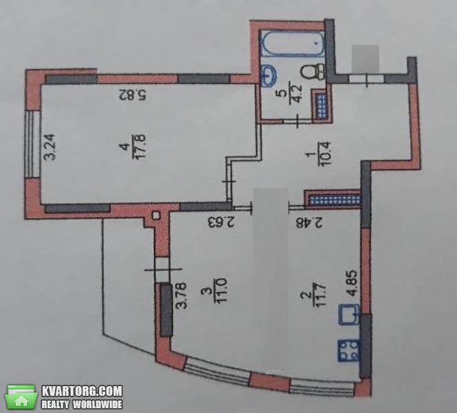 Sell 2-room apartment. Киев, Наумовича — photo 8