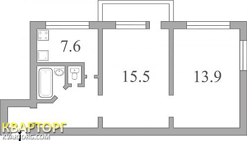 Sell 2-room apartment. Киев,  Шалетт — photo 2