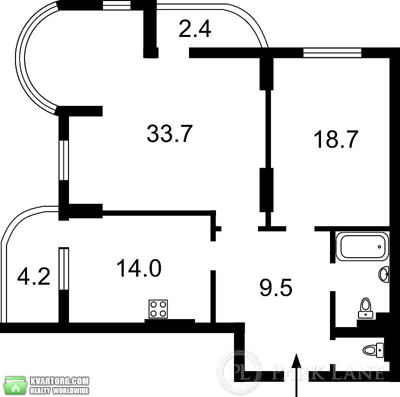 Sell 3-room apartment. Киев, Драгомирова — photo 2