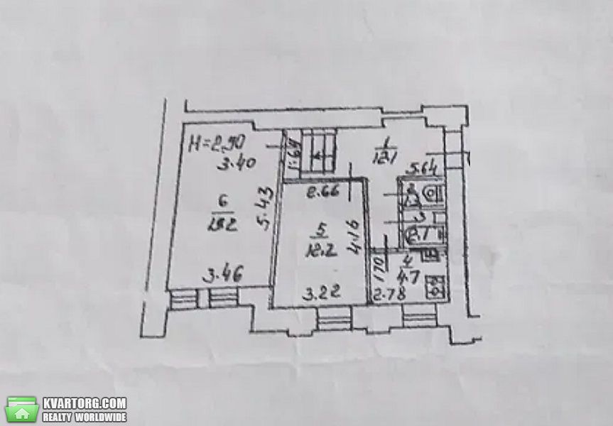 Sell 2-room apartment. Киев,  Кудрявская — photo 9