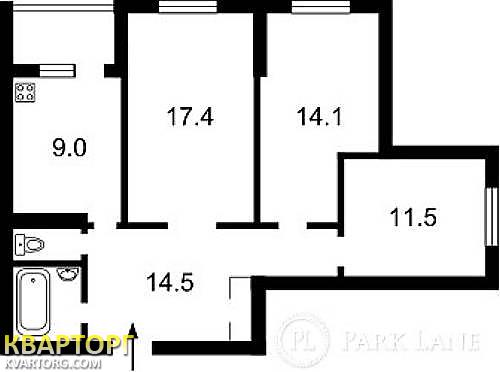 Sell 2-room apartment. Киев, Урловская — photo 2