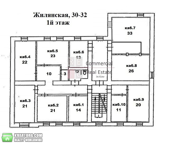 Rent out office. Киев,  Жилянская — photo 7