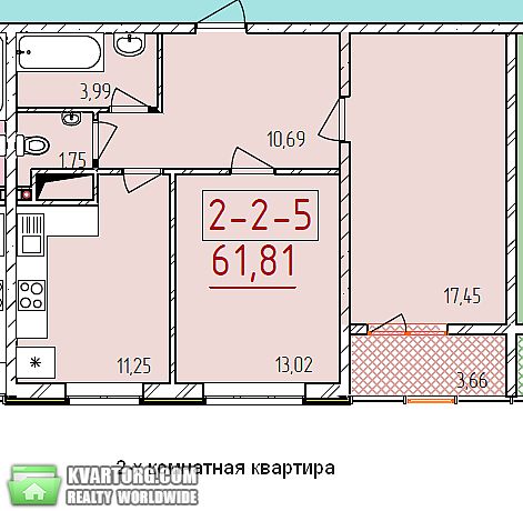 Sell 2-room apartment. Одесса,  Бассейная — photo 2