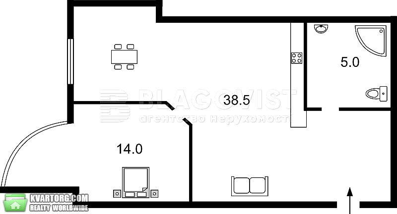 Sell 2-room apartment. Киев, Золотоустівська — photo 2