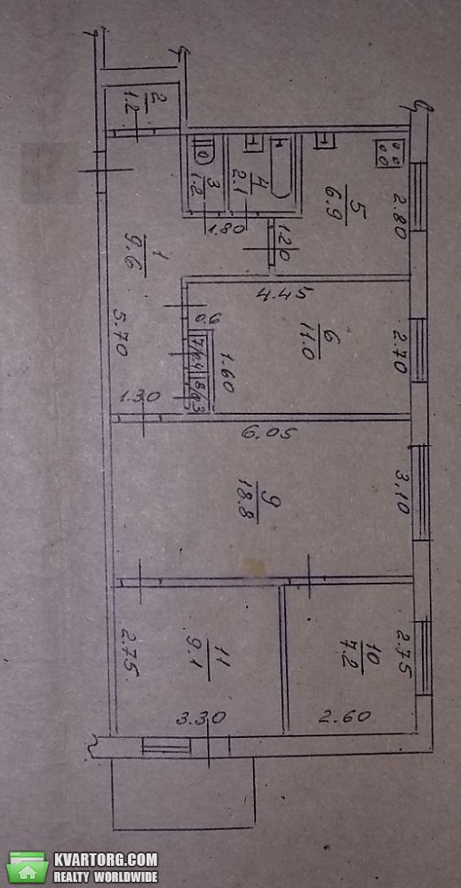Rent out 4-room apartment. Харьков, Сальовское Шоссе — photo 8