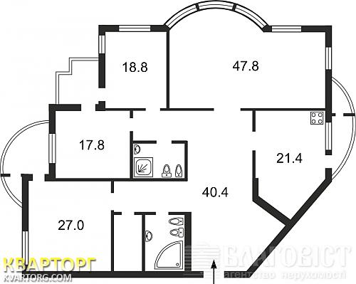 Sell 4-room apartment. Киев,  Старонаводницкая — photo 7