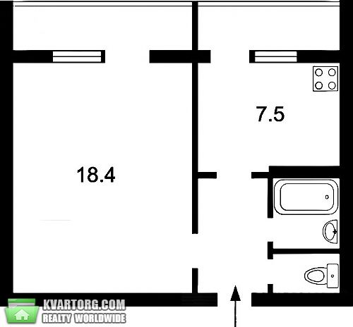 Sell 1-room apartment. Киев, Лайоша Гавро — photo 3
