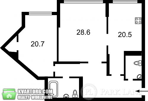 Sell 2-room apartment. Киев, Срибнокильская — photo 2