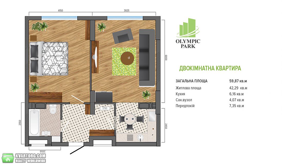 Sell 2-room apartment. Киев,  Бажана — photo 5