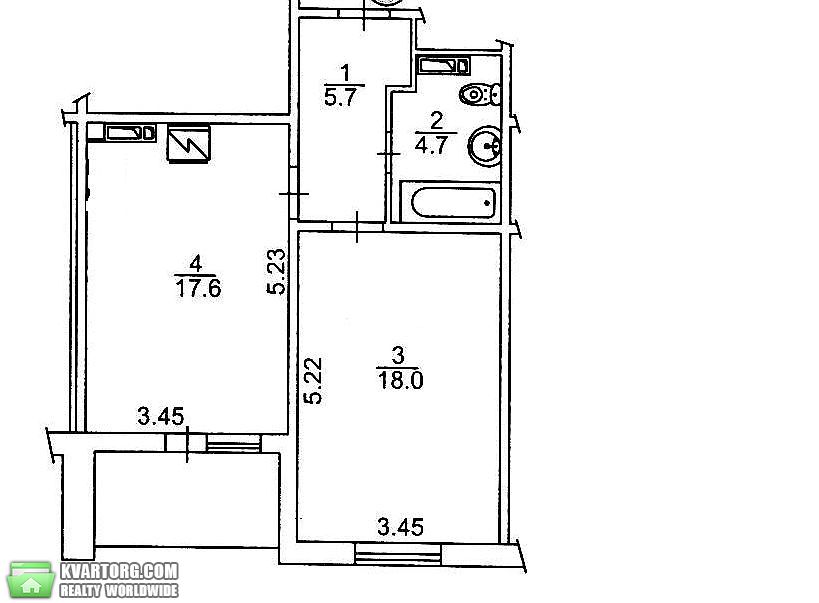 Sell 1-room apartment. Киев,  Глушкова пр — photo 7