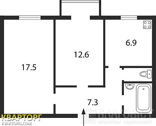 Sell 2-room apartment. Киев,  Кловский спуск — photo 2