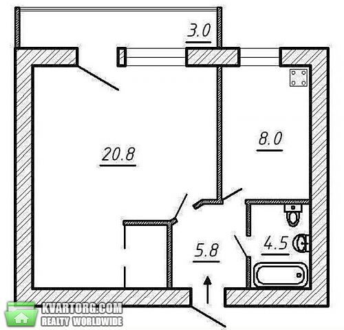 Sell 1-room apartment. Киев, Преображенская — photo 8