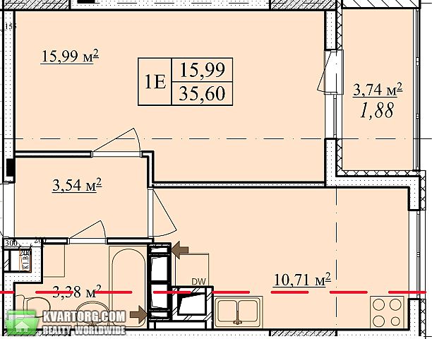 Sell 1-room apartment. Киев, Галана Ярослава — photo 1