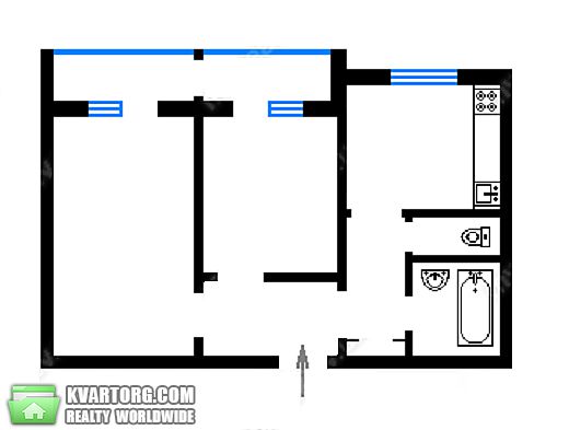 Sell 2-room apartment. Киев,  Никольско-Слободская — photo 3