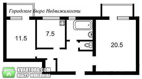Sell 2-room apartment. Киев, Леси Украинки бул — photo 2