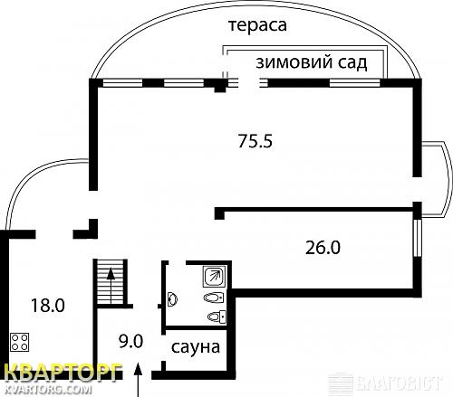 Sell 5-room apartment. Киев,  Павловская — photo 3