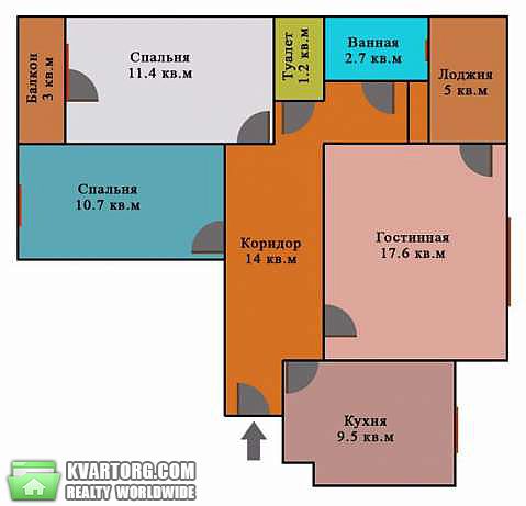 Sell 3-room apartment. Киев, Симиренко — photo 10