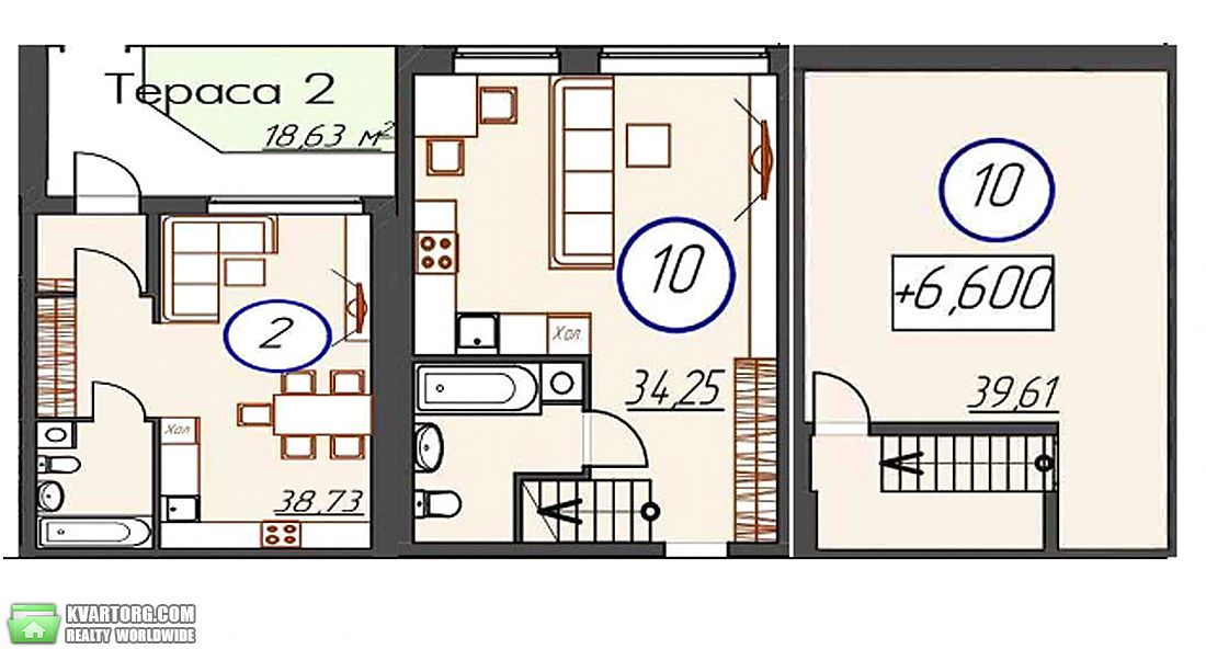 Sell 2-room apartment. Киев, Центральная — photo 4