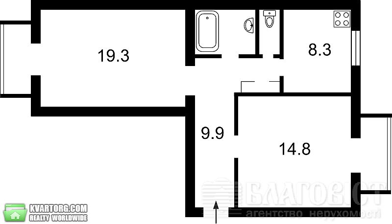 Sell 2-room apartment. Киев,  Цитадельная — photo 2