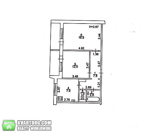 Sell 2-room apartment. Киев,  Героев Днепра — photo 2