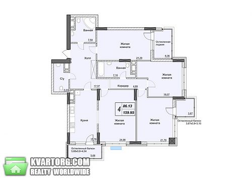 Sell 4-room apartment. Киев,  Драгомирова — photo 6