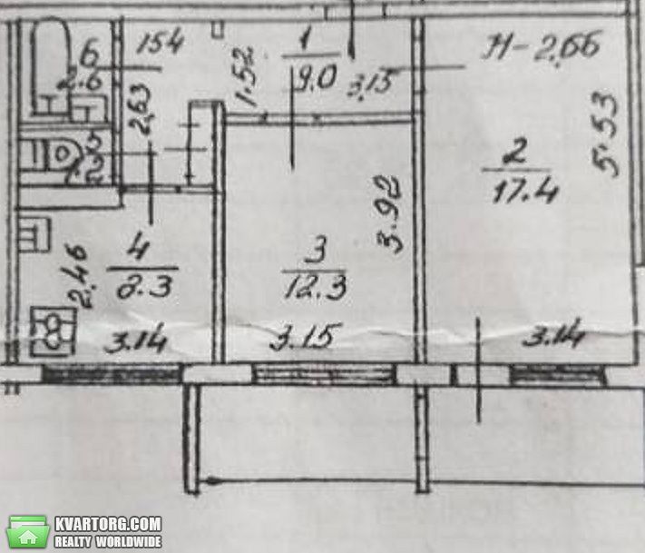 Sell 2-room apartment. Киев, Олексы Тихого — photo 10