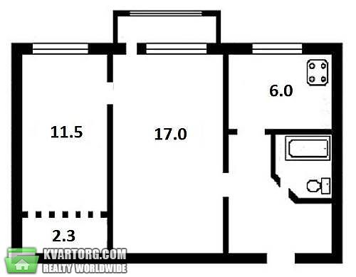 Sell 2-room apartment. Киев, Туполева — photo 3