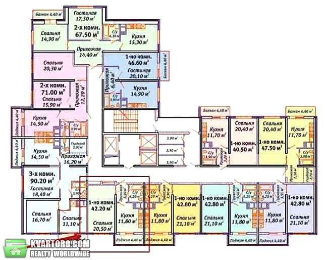 Sell 1-room apartment. Одесса, Среднефонтанская — photo 4