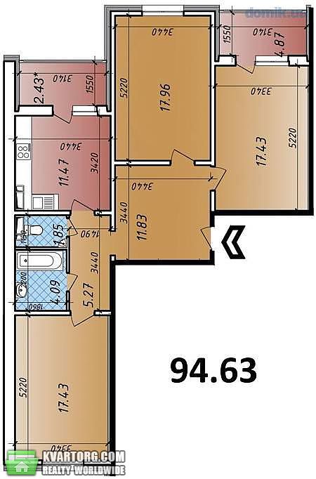 Sell 2-room apartment. Киев, Сергея Данченко — photo 5