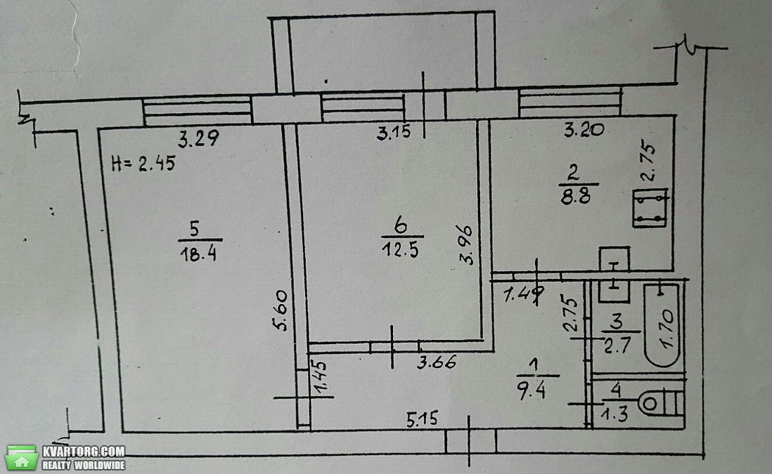 Sell 2-room apartment. Одесса, Космонавтов — photo 1