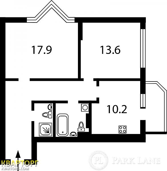 Sell 2-room apartment. Киев,  Бажана — photo 2